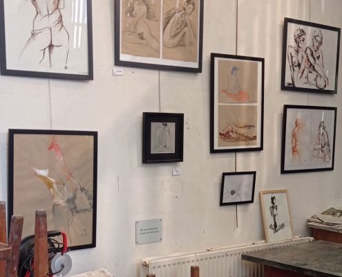 Vernissage Modèle vivant du samedi 8 octobre 2022