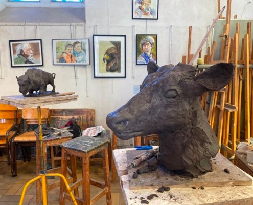Atelier Sculpture de kere Dali à l'Atelier du Thabor